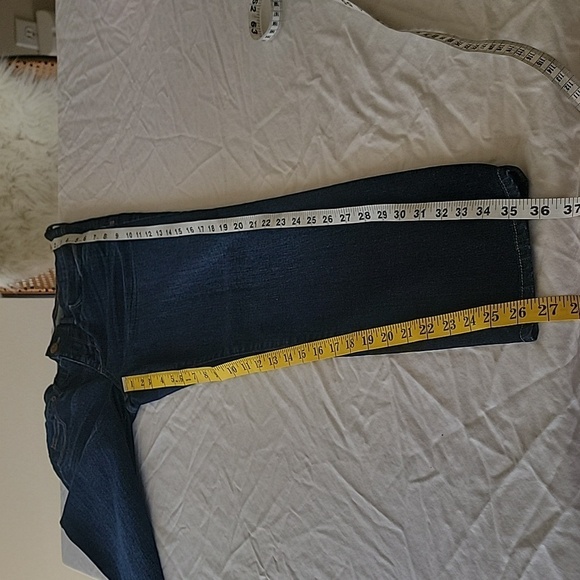 Madewell Size 29 Dark Wash Skinny Skinny Crop Jean, Excellent Used Condition - Picture 6 of 12